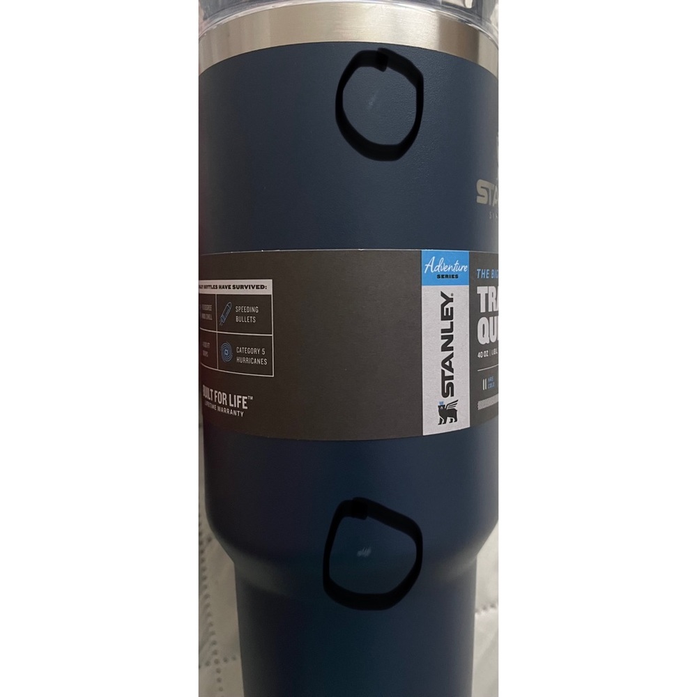 NWT Stanley 40 oz. Adventure‎ Quencher Tumbler- Slate - Picture 4 of 4